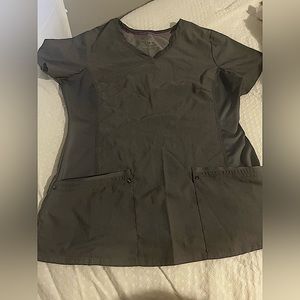 Healing Hands. NWOT. Size small. Grey women’s top.